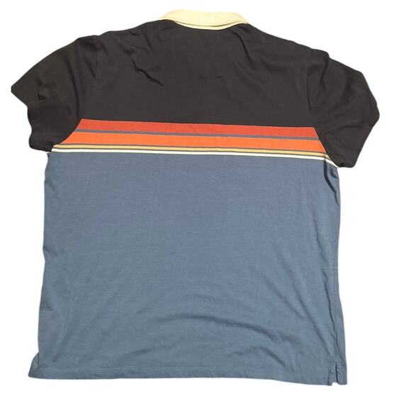 Marine Layer Men’s Colorblock Polo Shirt (XL) Retro Vibes - Picture 2 of 6